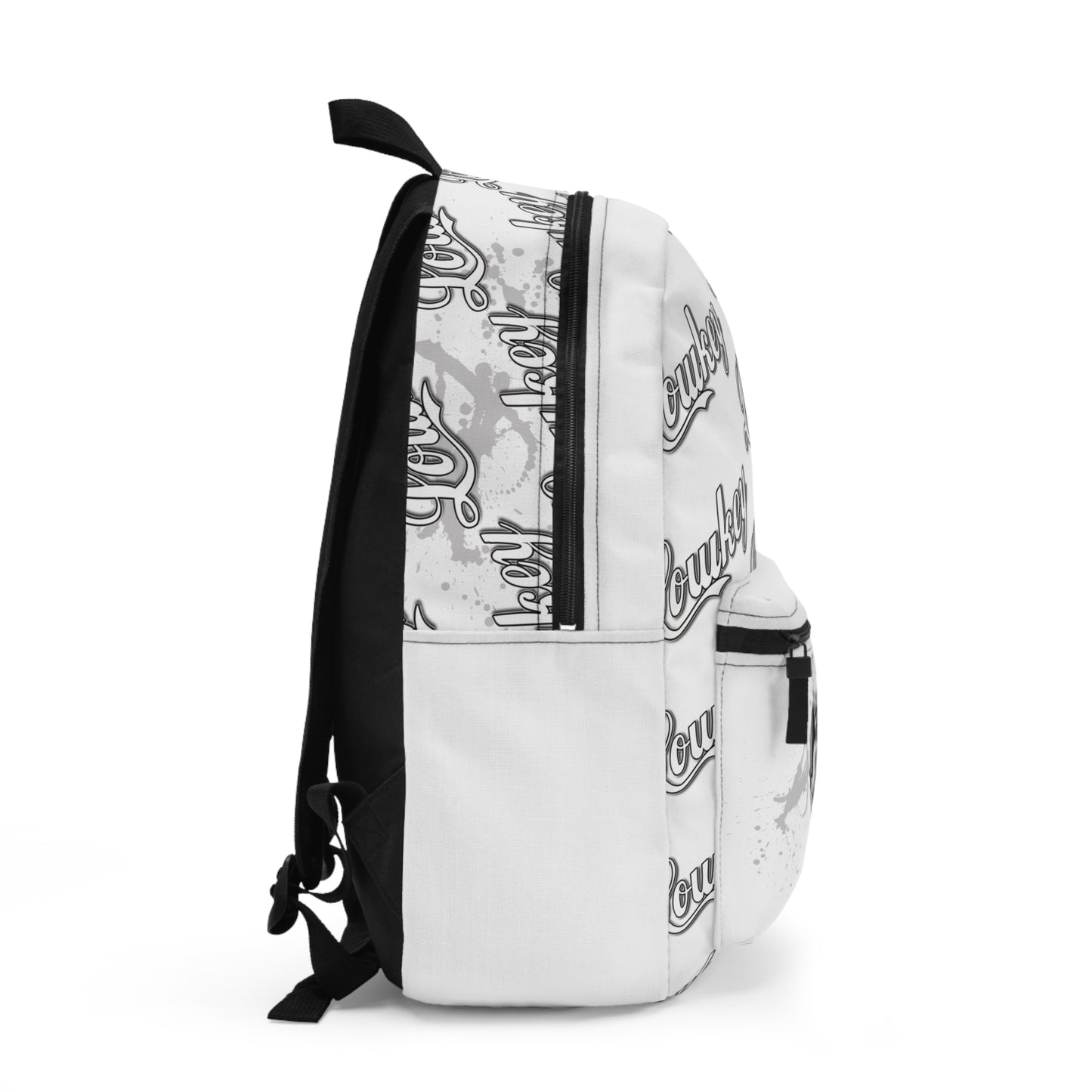 Lowkey Apparel Designer Backpack White