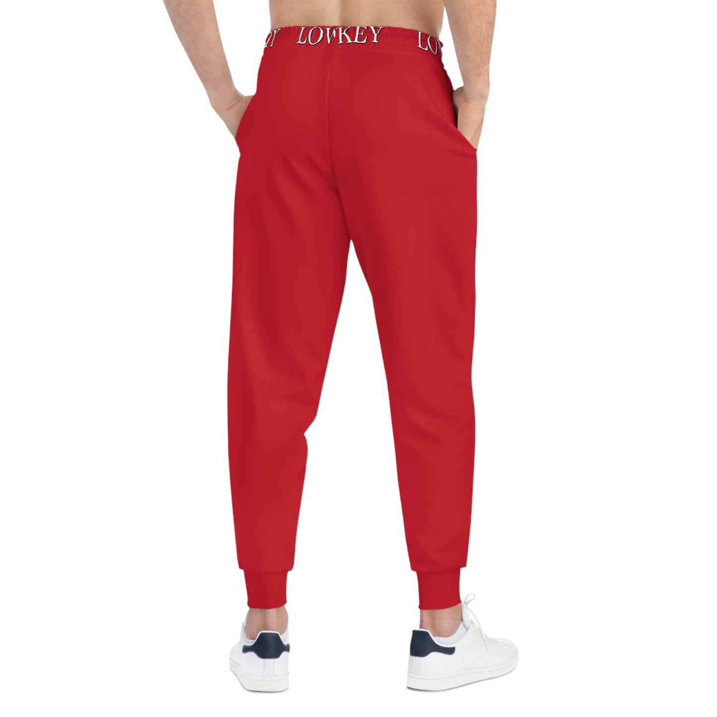Lowkey Apparel Designer Men's Joggers Red