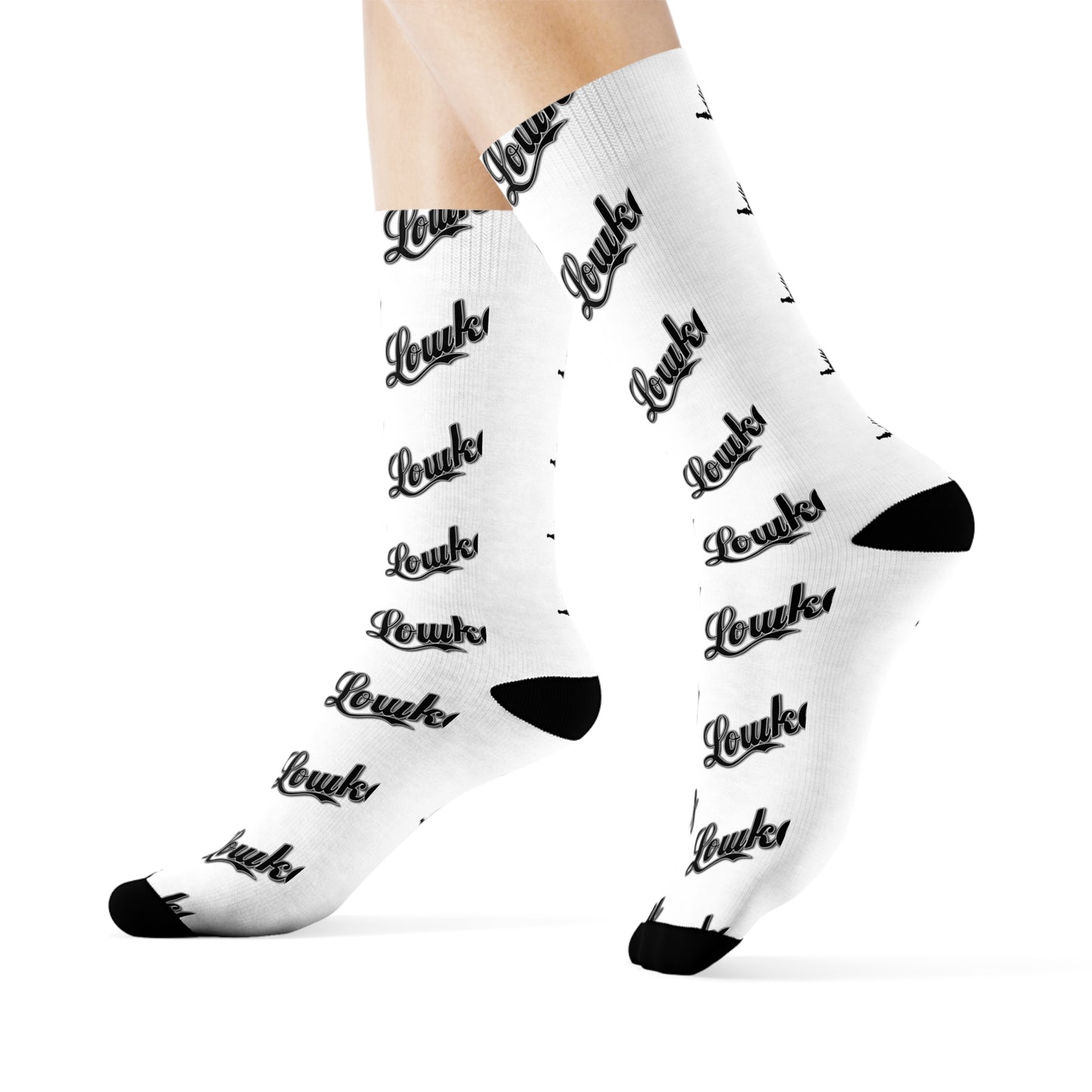 Lowkey Designer Crew Socks Footwear