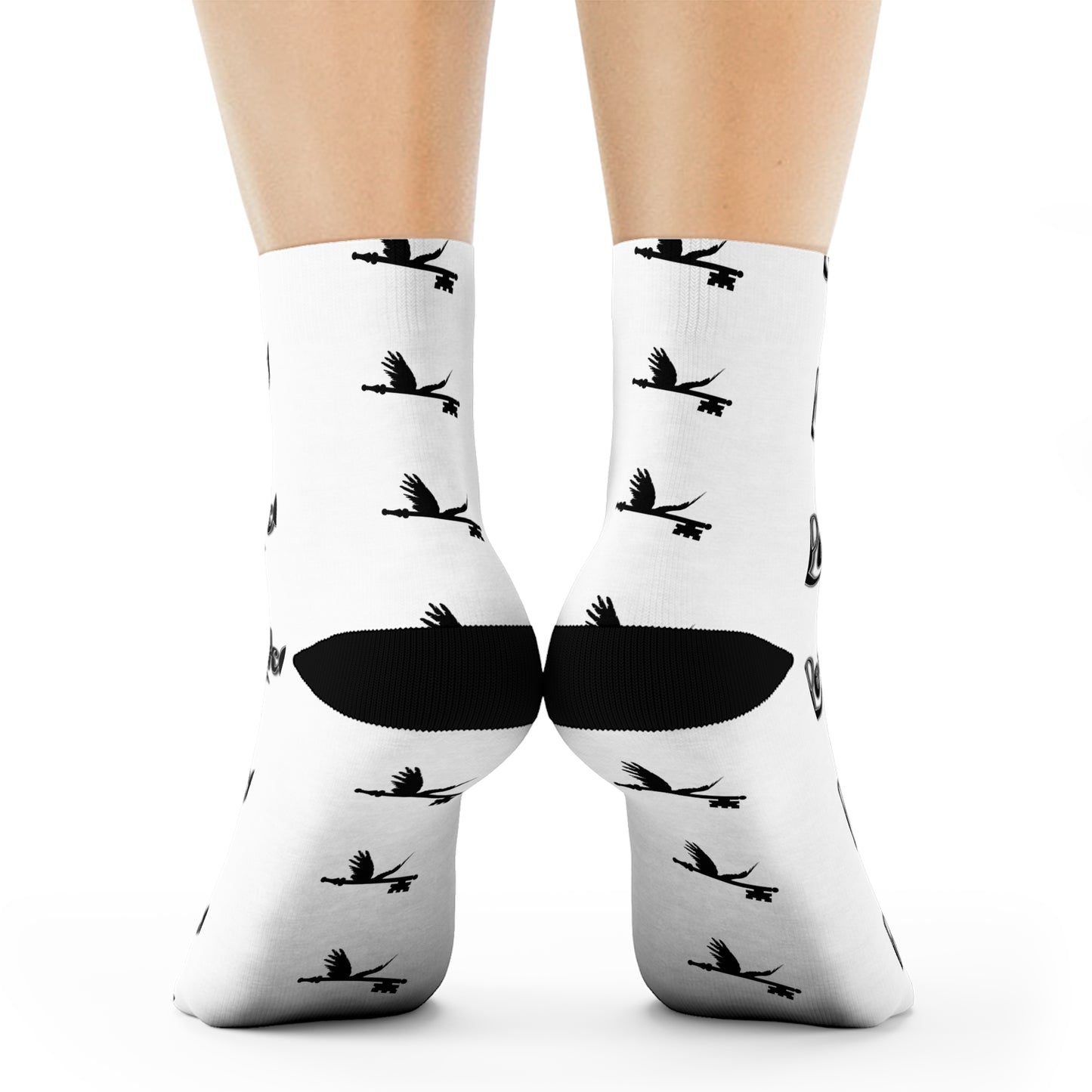 Lowkey Designer Crew Socks Footwear