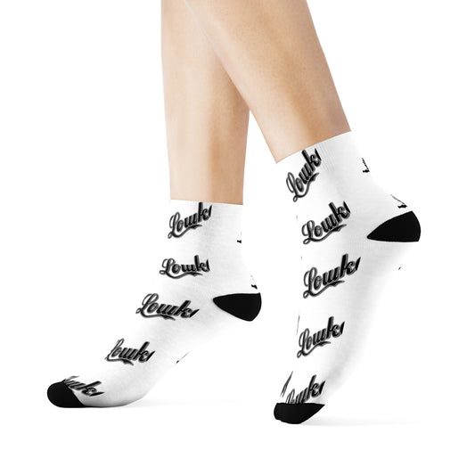 Lowkey Designer Crew Socks Footwear