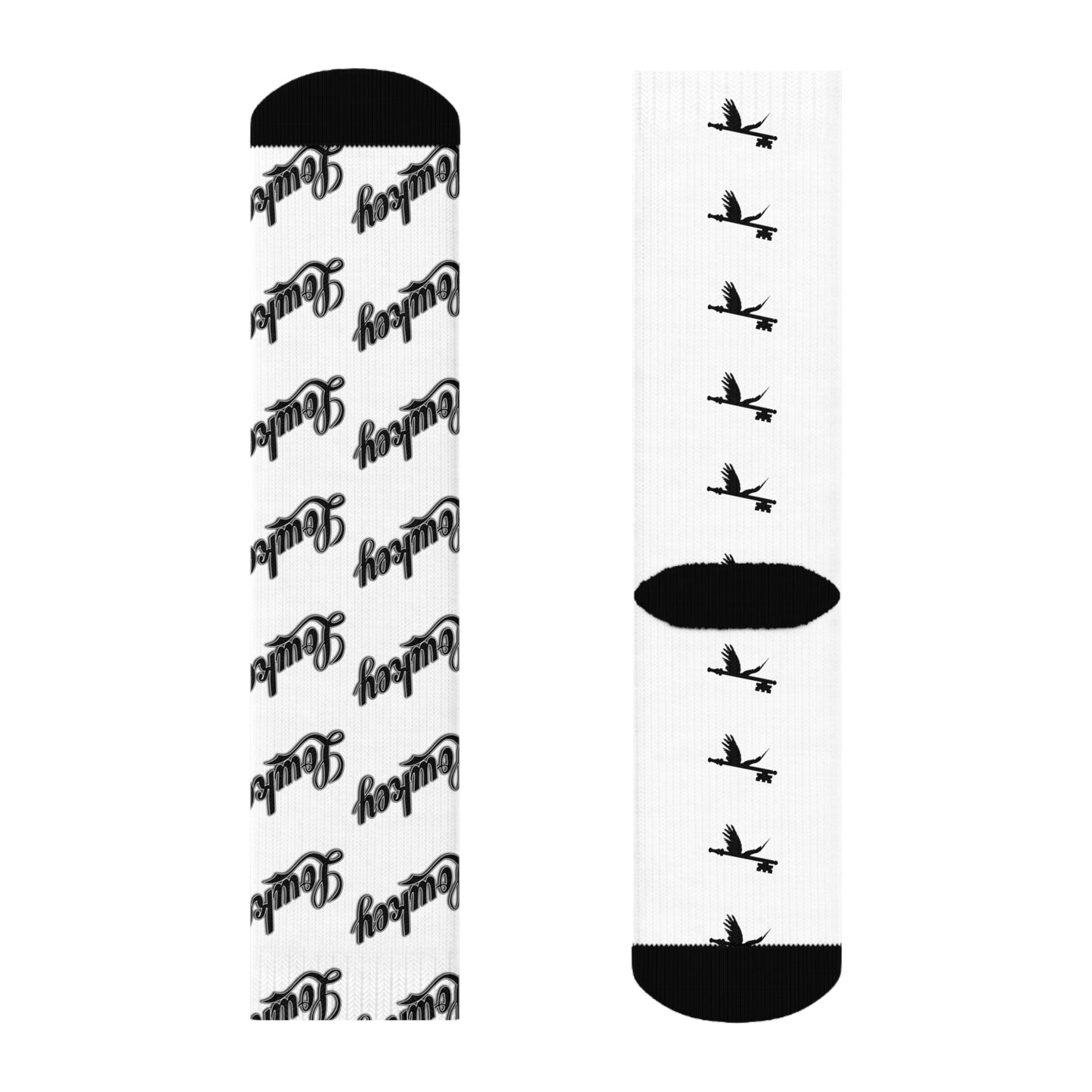 Lowkey Designer Crew Socks Footwear