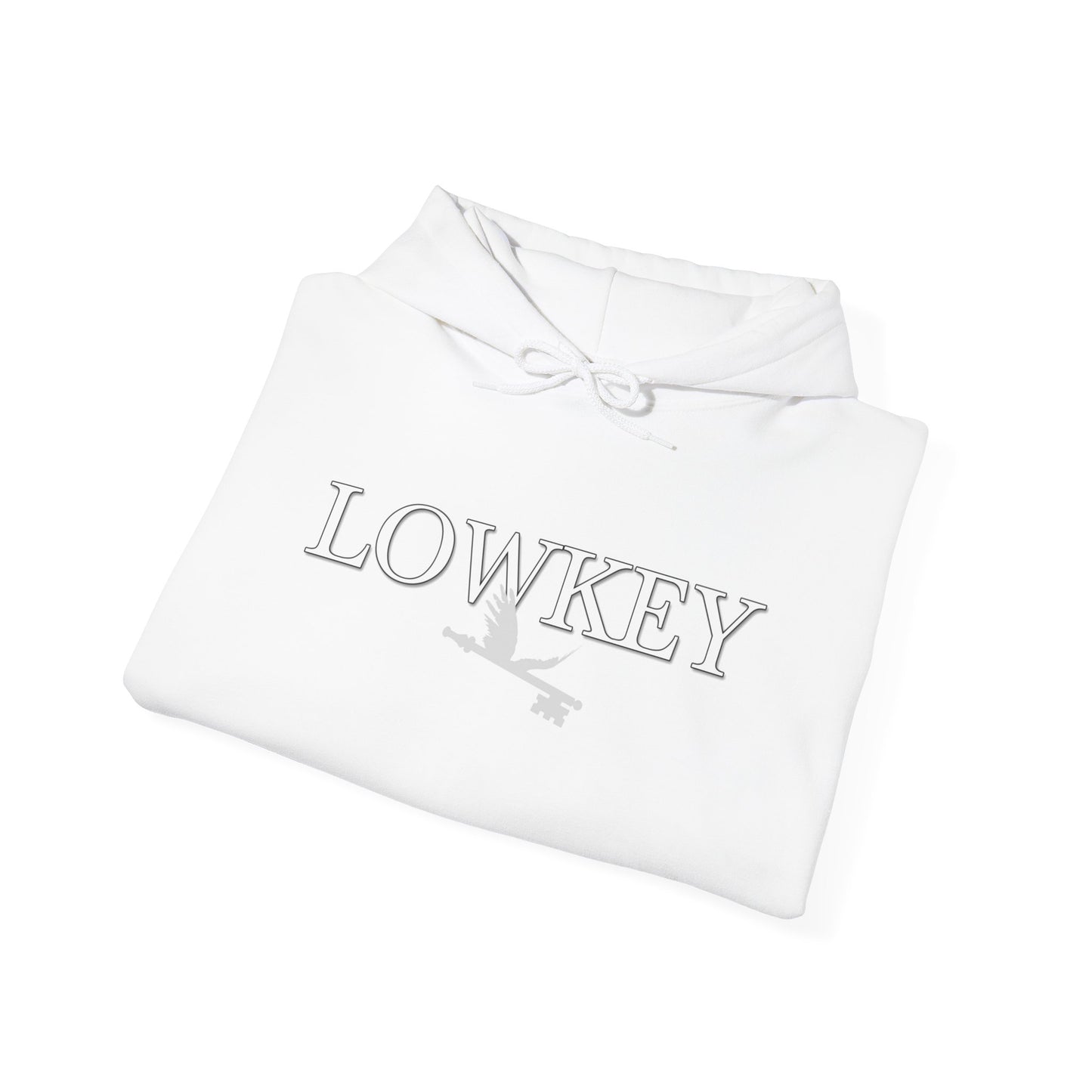 Lowkey Apparel Designer Hoodie White v1 Limited Exclusive