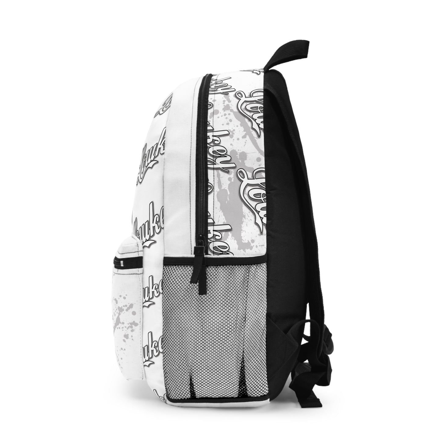 Lowkey Apparel Designer Backpack White