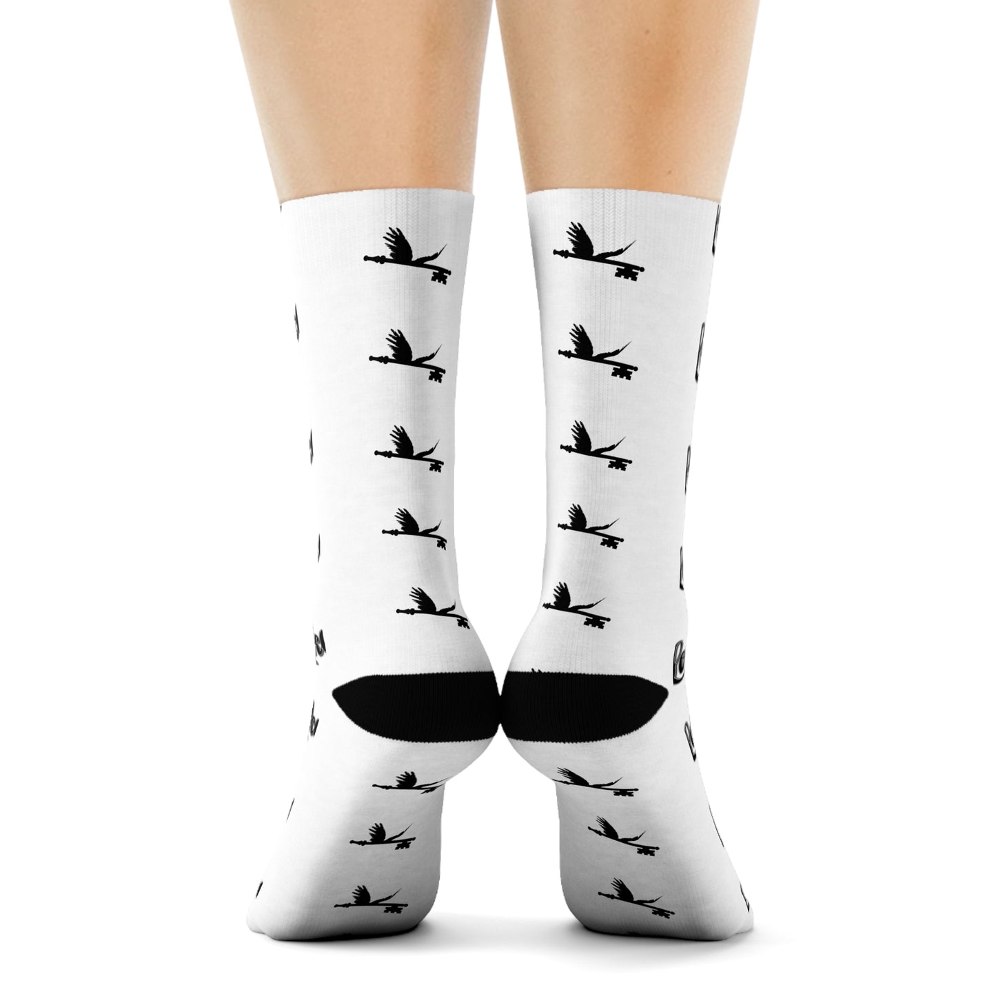 Lowkey Designer Crew Socks Footwear