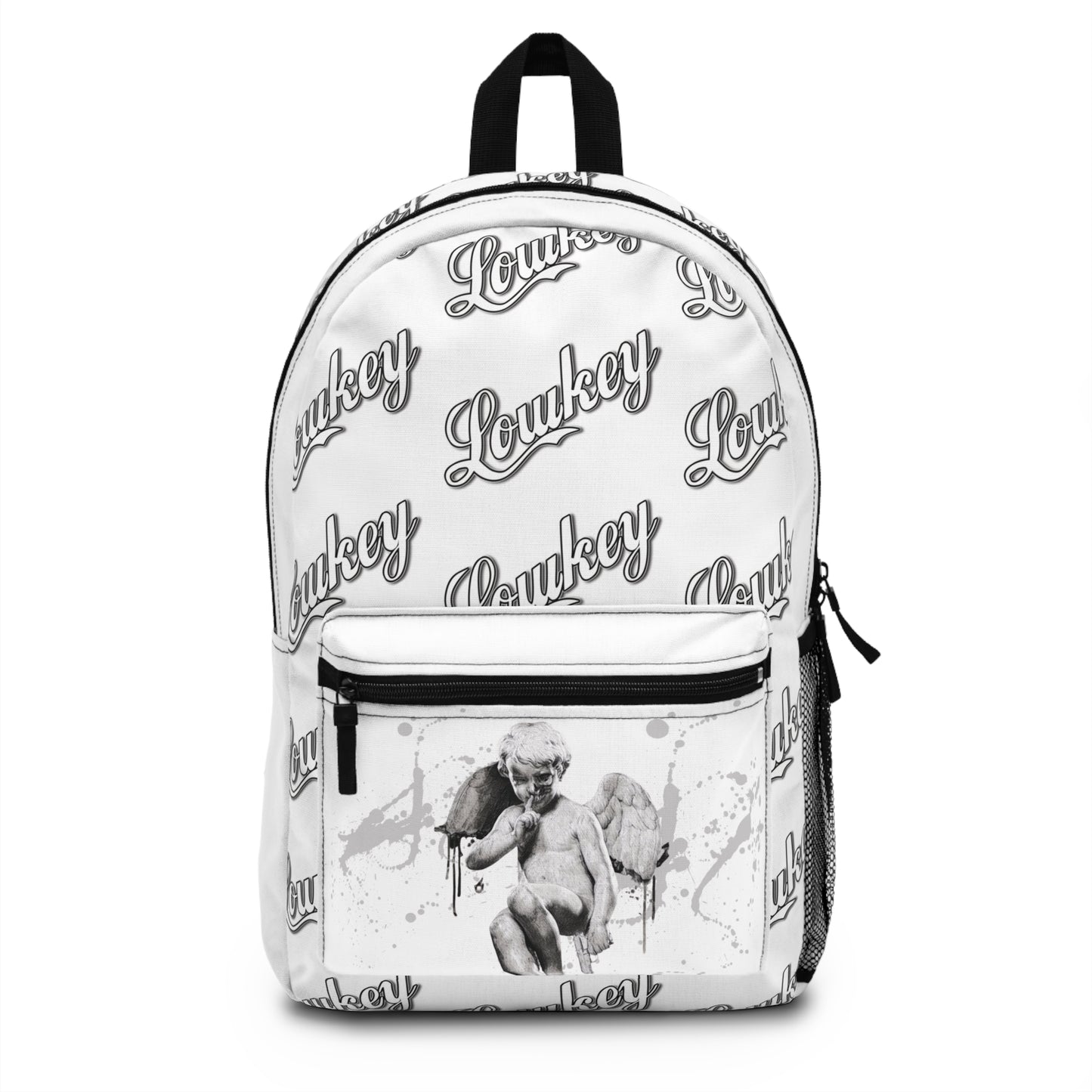 Lowkey Apparel Designer Backpack White