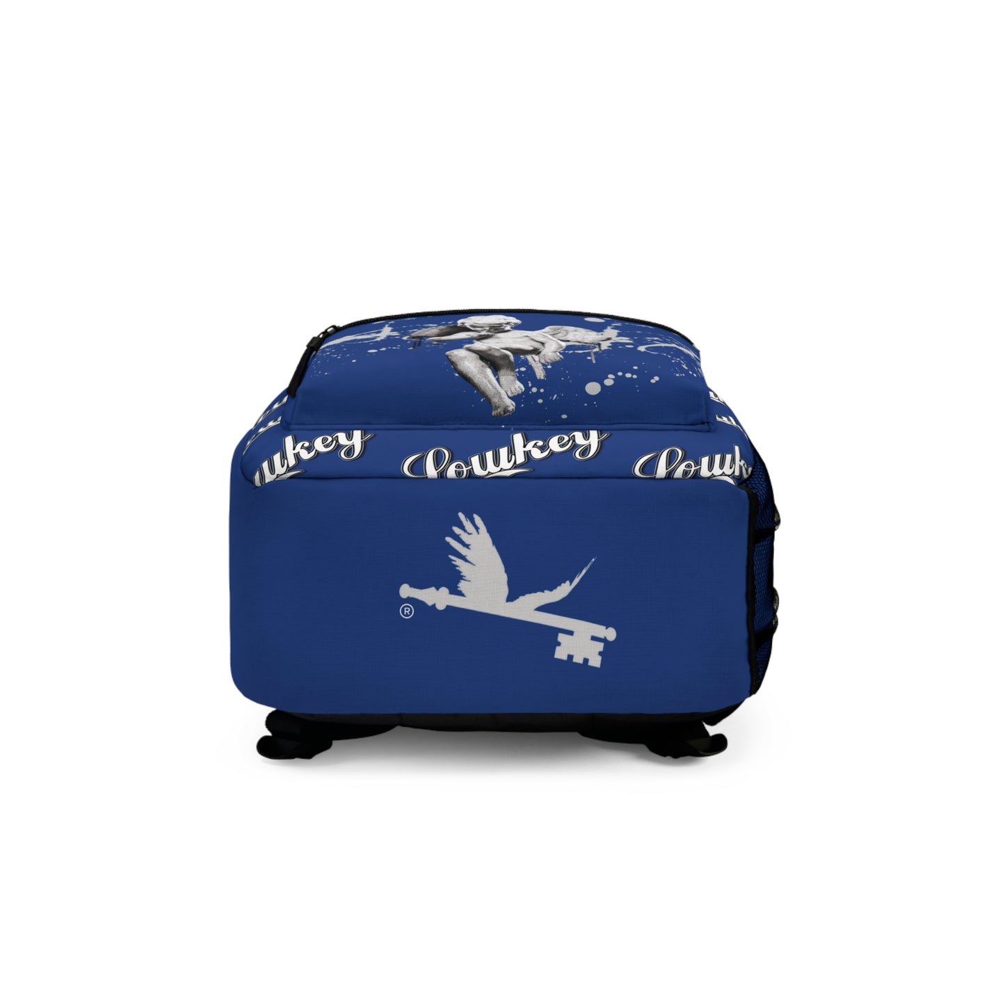 Lowkey Apparel Designer Backpack Blue