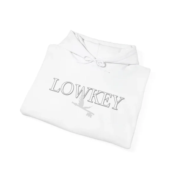 Lowkey Apparel Designer Hoodie White v1 Limited Exclusive