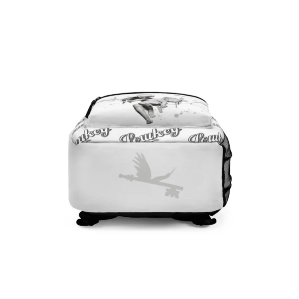 12385544989524126588_2048 Lowkey Apparel Designer Backpack White