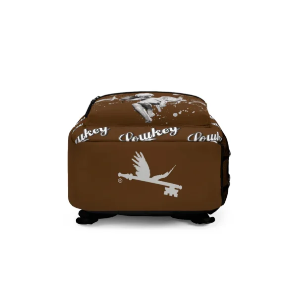 15875703071925914905_2048 Lowkey Apparel Designer Backpack Brown