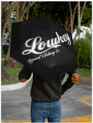 Lowkey Apparel Designer Semi-Automatic Foldable Umbrella