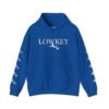 Lowkey Apparel Designer Blue Hoodie White v1 Limited Exclusive
