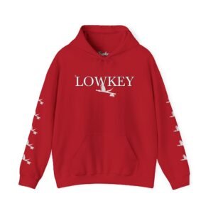 7818613008554661374_2048.jpg Lowkey Apparel Designer Red Hoodie White v1 Limited Exclusive
