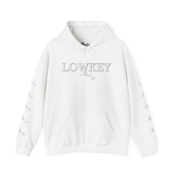 Lowkey Apparel Designer Hoodie White v1 Limited Exclusive